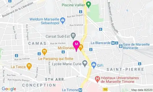 Localisation Dr Catherine Achard