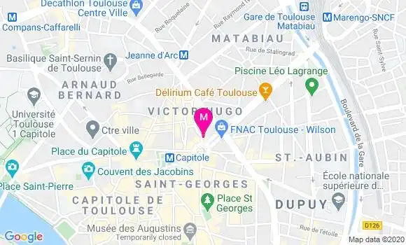 Localisation Dr Isabelle Calix