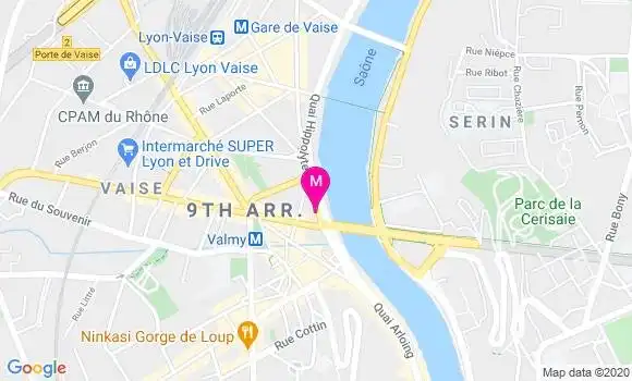 Localisation Dr Florence Guerillon