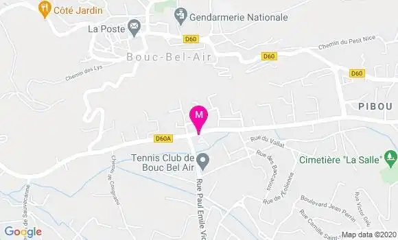 Localisation Dr Eric Ciocca