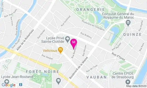 Localisation Dr Isabelle Grandgirard