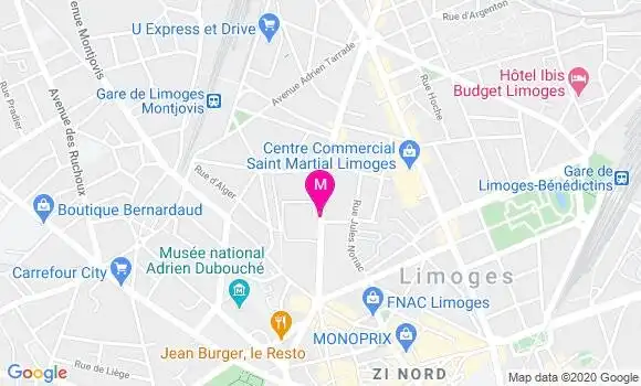 Localisation Dr Christelle Rineau De Carvalho