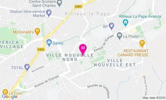 Localisation Dr Sylvie Boyer Besseyre