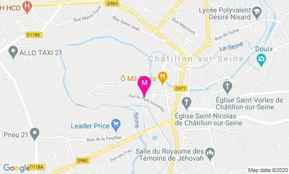 Localisation Dr Alain Limonet