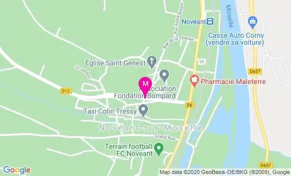 Localisation Dr Christian Perrein