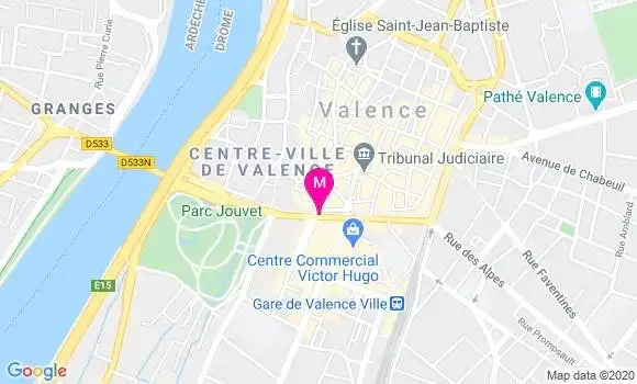 Localisation Dr Florence Brazier Bernard