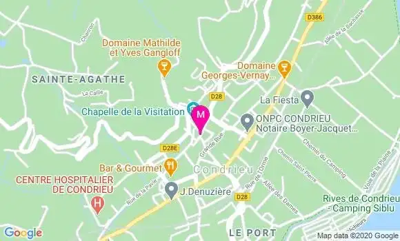 Localisation Dr Chantal Jaouen Goutagny