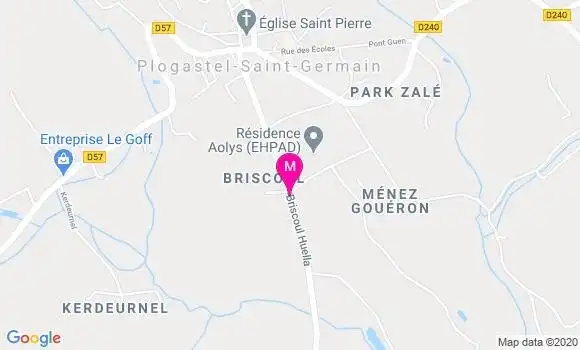 Localisation Dr Françoise Soulier Surzur