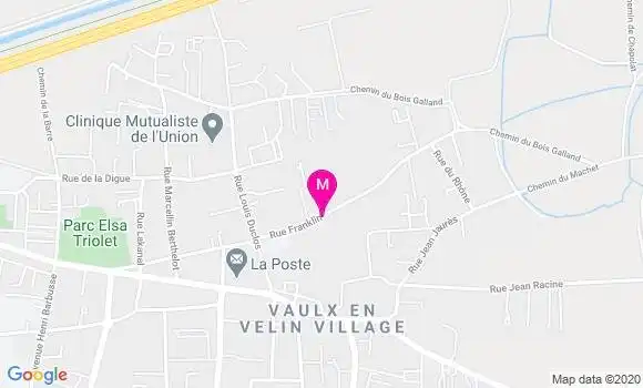 Localisation Dr Pascale Montet