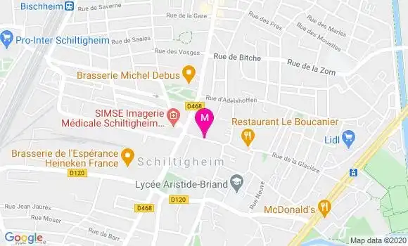 Localisation Dr Pascale Seyer Beyhurst