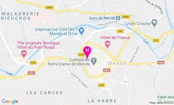 Localisation Dr Daniel Durand