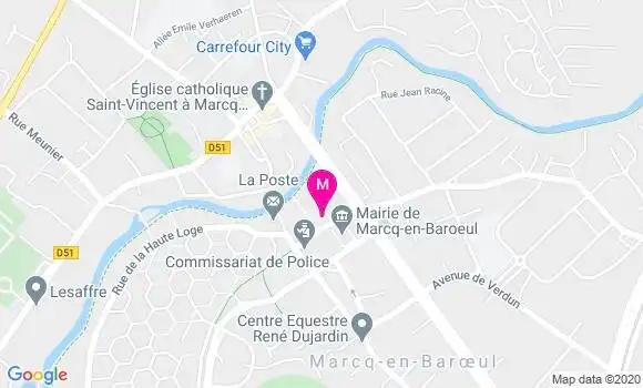 Localisation Dr Virginie Puech