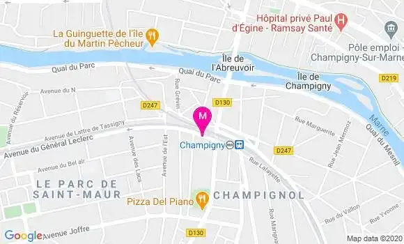Localisation Dr Claire Sabouret