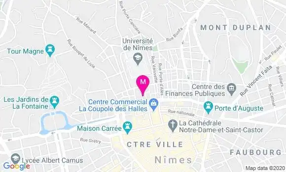 Localisation Dr Catherine Blanc Martin