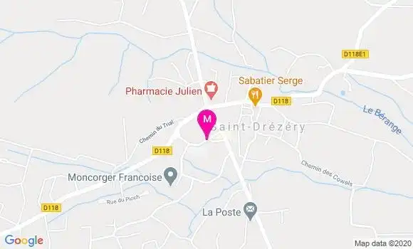 Localisation Dr Pierre Marger