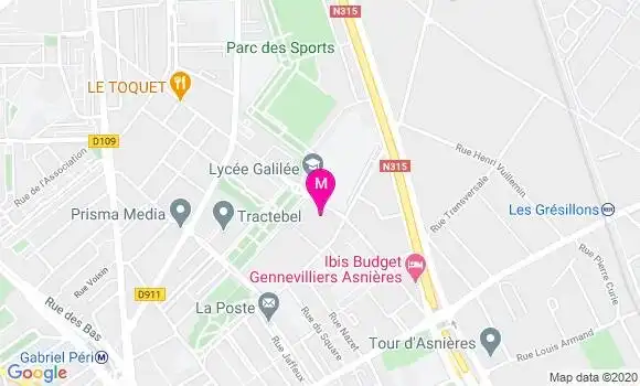 Localisation Dr Catherine Guena
