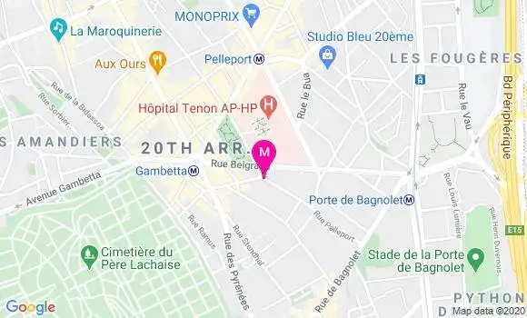 Localisation Dr Isabelle Fitoussi
