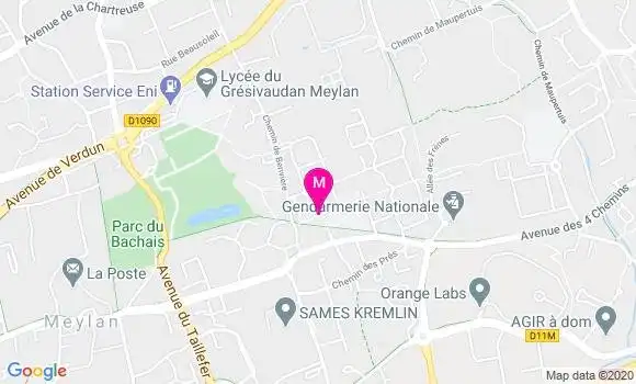 Localisation Dr Julie Perret Bouvaret