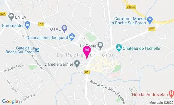Localisation Dr Sabine Treuvey