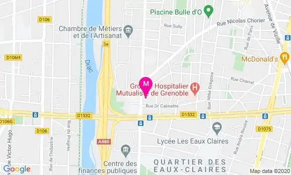 Localisation Dr Claire Haffner Debus