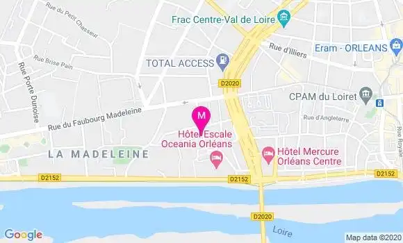 Localisation Dr Carole Pigale Morin