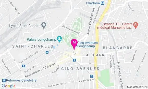 Localisation Dr Bruno Cellier