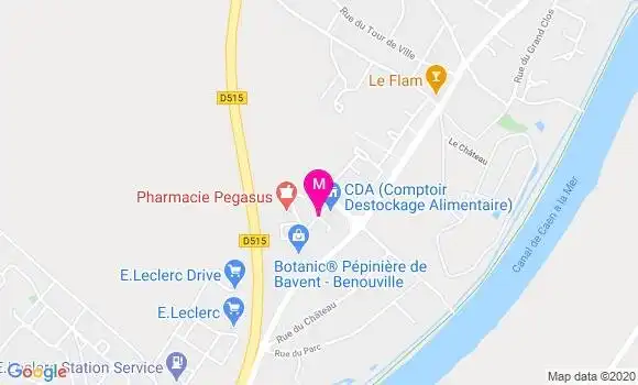 Localisation Dr Isabelle Moloney Legrandois