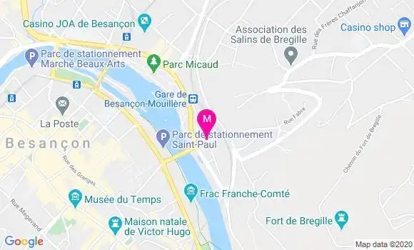 Localisation Dr Françoise Pradines