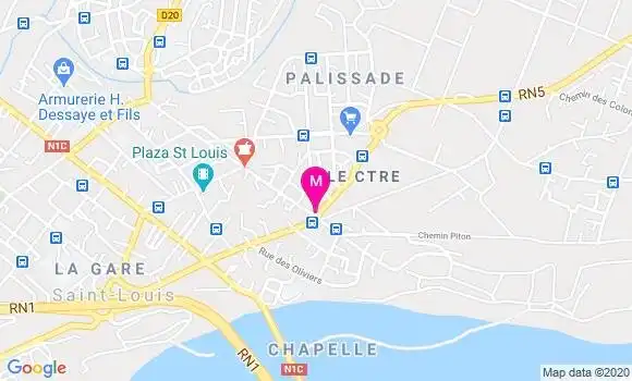 Localisation Dr Jean Raymond Piot
