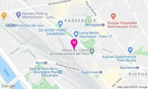 Localisation Dr Christine Parc