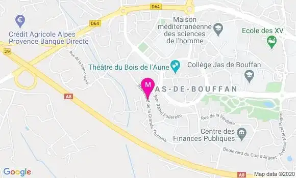 Localisation Dr Odile Trivier Begue