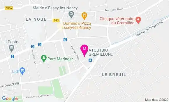 Localisation Dr Annie Charron