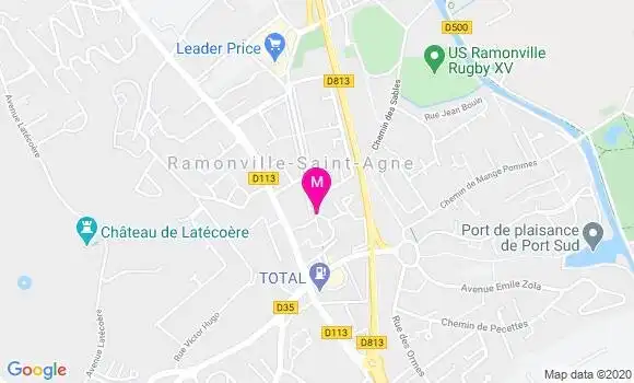 Localisation Dr Cécile Le Sage Beaudon