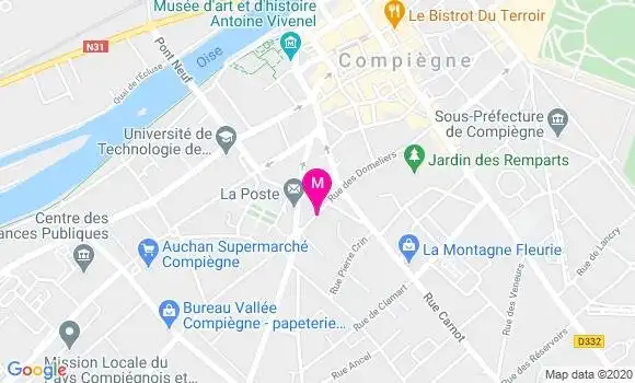 Localisation Dr Priscille Amber Larvent