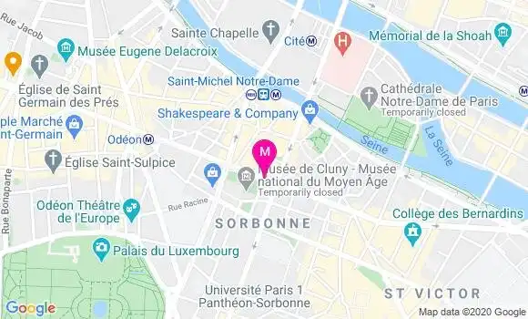 Localisation Dr Nicole Maufroy
