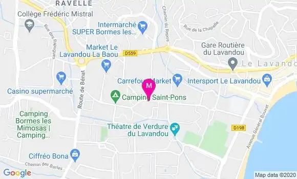Localisation Dr Isabelle Ducati