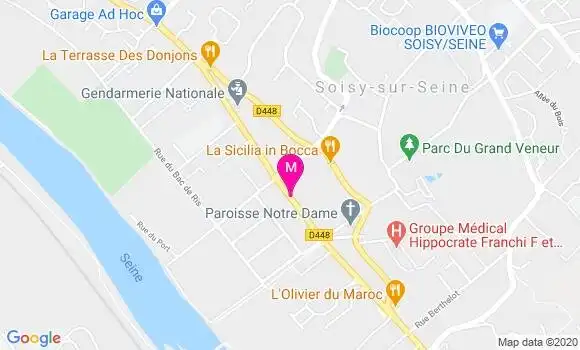 Localisation Dr Laurence Fouqueray