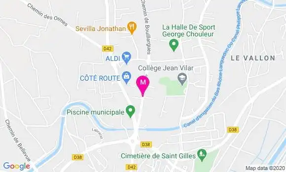 Localisation Dr Cyril Jaume