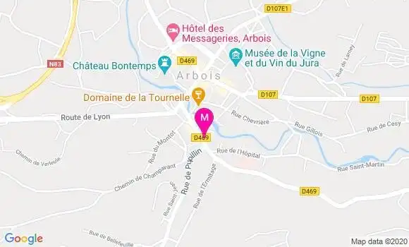 Localisation Dr Florence Pelier