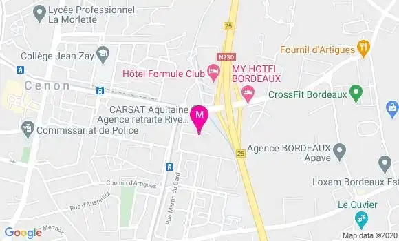 Localisation Dr Véronique Gobert Jackel