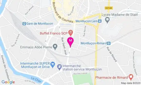 Localisation Dr Alain Amaurin