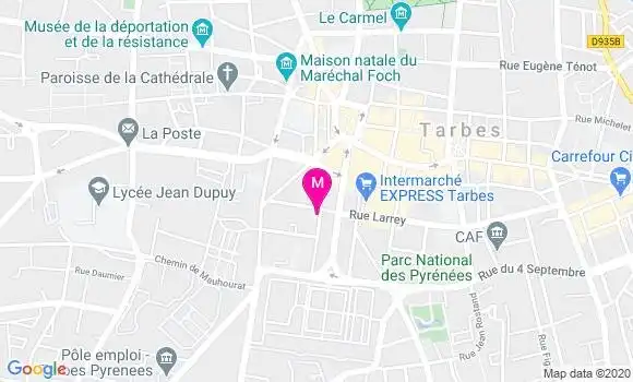 Localisation Dr Laure Bildstein