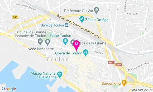Localisation Dr Thierry Brunel