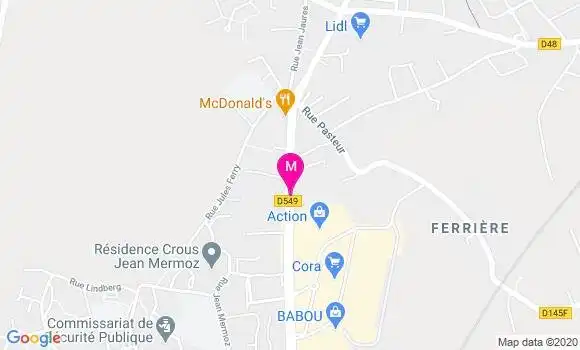 Localisation Dr Pascale Bocquet
