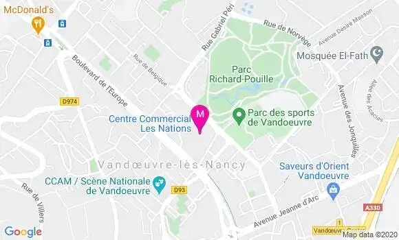 Localisation Dr Ariane Bresler