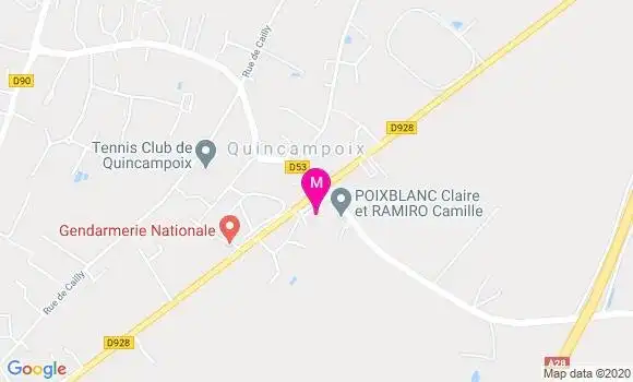 Localisation Dr Christine Prevost