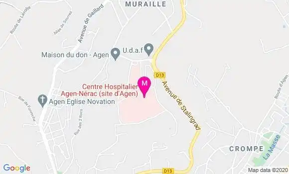 Localisation Dr Philippe Vives