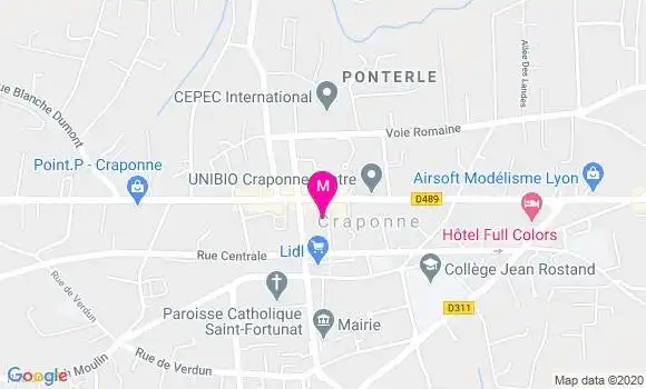 Localisation Dr Marie Christine Grimard