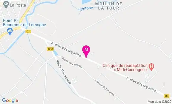 Localisation Dr Nathalie Souletie