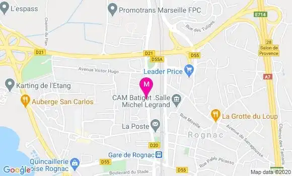 Localisation Dr Pascale Flinois
